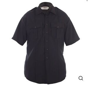 ELBECO Tactical Uniform Shirt Black Workwear Utility Streetwear 16.5